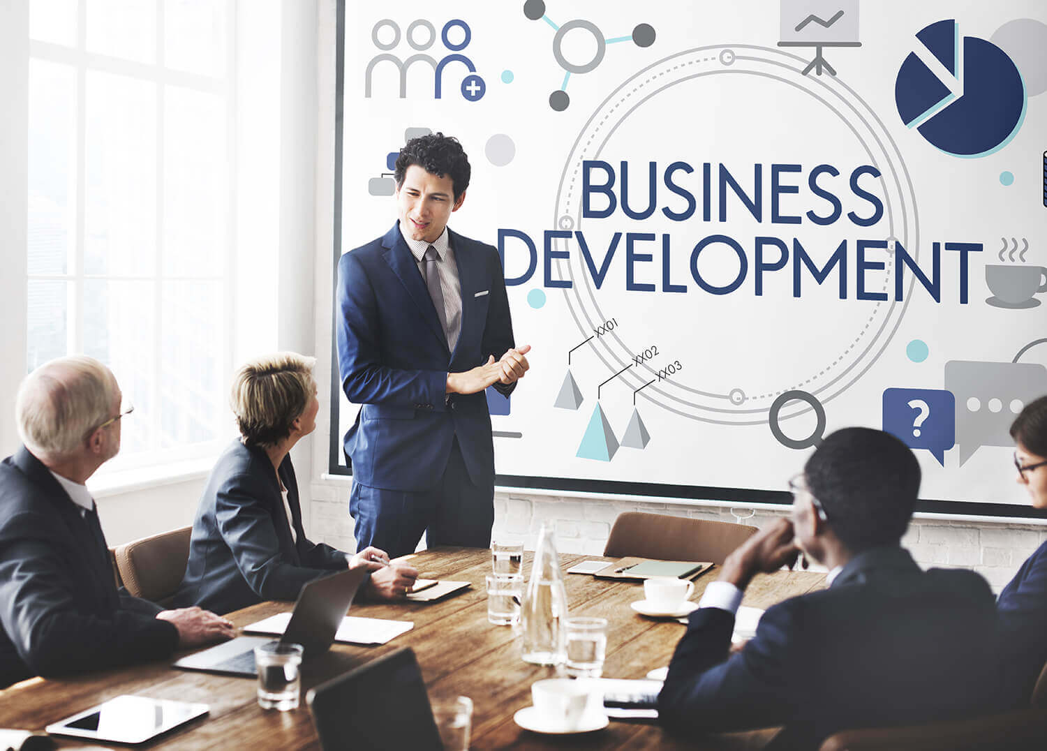 business development banner